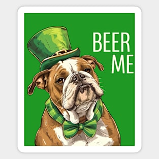 Bulldog Brews: A St. Patrick's Day Celebration Magnet